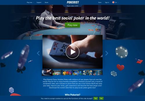 
                            2. Free Online Poker Game: Play Now at Pokerist.com