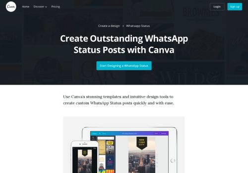 
                            10. Free Online WhatsApp Status Posts: Design a Custom WhatsApp ...