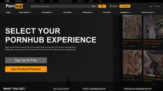 
                            8. Free or Pornhub Premium Account Sign Up | Pornhub