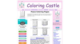 
                            8. Free Peace Coloring Pages (Printable)
