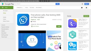 
                            2. Free phone calls, free texting SMS on free number - Aplikasi di Google ...