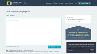 
                            10. Free Plagiarism Checker For Students Online | AcademicHelp.net