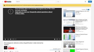 
                            9. Free plagiarism detector online, DaupliChecker | video tutorial by ...
