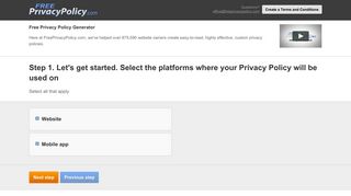 
                            9. Free Privacy Policy Generator - FreePrivacyPolicy.com