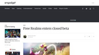 
                            8. Free Realms enters closed beta - Engadget