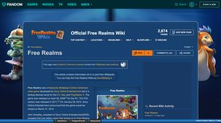 
                            11. Free Realms | FreeRealms Wiki | FANDOM powered by Wikia