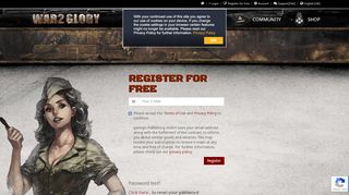 
                            3. free regristration – War2 Glory - free Browsergame