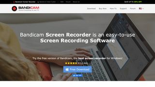 
                            3. Free Screen Recorder - Bandicam