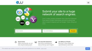 
                            3. Free Search Engine Submission - Entireweb