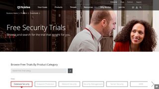 
                            10. Free Security Trials - Product Evaluations | McAfee