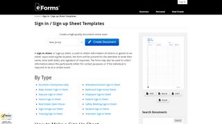 
                            9. Free Sign in / Sign up Sheet Templates - PDF | Word | eForms – Free ...