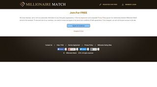 
                            5. Free Sign Up - Millionaire Match