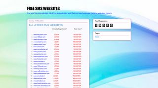 
                            4. FREE SMS WEBSITES