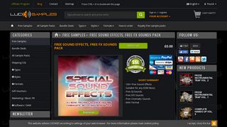 
                            1. Free Sound Effects, Free Fx Sounds, SFX Audio ... - LucidSamples