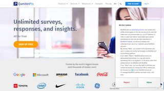 
                            2. FREE Survey Software: Online Survey Software | QuestionPro®