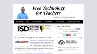 
                            10. Free Technology for Teachers: TodaysMeet Is Shutting Down - Six ...