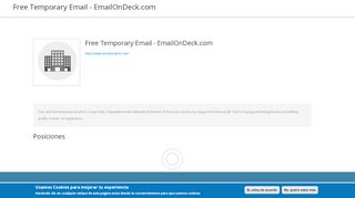 
                            4. Free Temporary Email - EmailOnDeck.com | Talent Clue