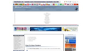 
                            5. Free Tenders Info Online, Free Global Tenders Info online ...