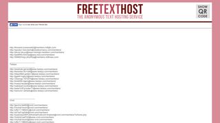 
                            10. Free Text Host - The Anonymous Text Hosting Service - No ...