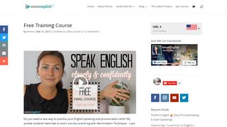 
                            2. Free Training Course | mmmEnglish