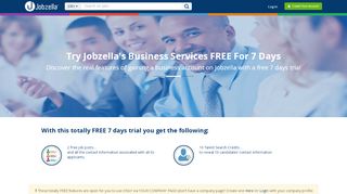 
                            8. Free Trial - Jobzella