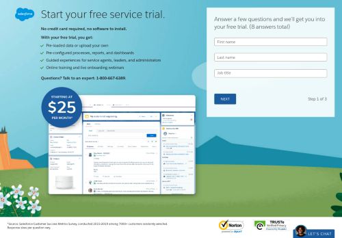 
                            10. Free Trial - Service Cloud 30-Day - Salesforce.com