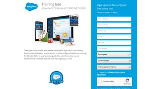 
                            1. Free Trial - Training and Certification - Salesforce.com