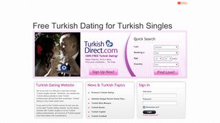 
                            4. Free Turkish Dating