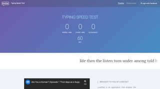 
                            13. Free Typing Speed Test – Check your typing skills - LiveChat