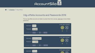 
                            8. Free Vdg-offsite Accounts and Passwords, Working For 2019 ...