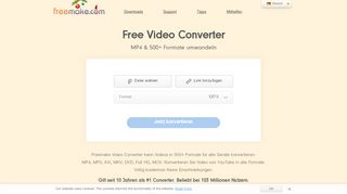 
                            1. FREE Video Converter von Freemake: Konvertieren Sie MP4 MP3 ...