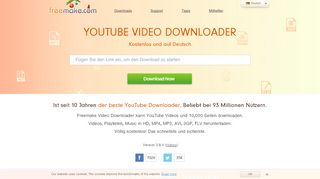 
                            5. FREE Video Downloader von Freemake - YouTube Downloader