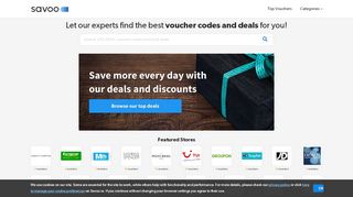 
                            8. Free Voucher Codes & Discount Codes at Savoo