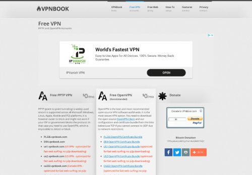 
                            2. Free VPN Accounts • 100% Free PPTP and OpenVPN Service