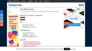 
                            1. Free VPN Accounts | FreeVPN.me - Free OpenVPN and PPTP Accounts