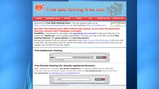 
                            10. Free Web Hosting Area - Apache 2.4, PHP 7.1, MariaDB 10 ...