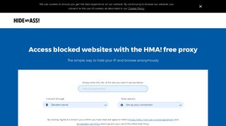 
                            4. Free Web Proxy | Anonymous Online Browsing | Hide My Ass!