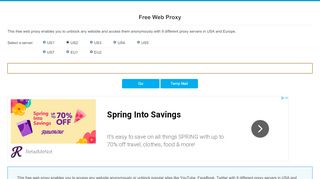 
                            9. Free Web Proxy