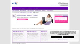 
                            9. Free WebEx Trial - Cisco WebEx - Web Conferencing - BT ...