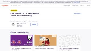 
                            13. Free Webinar: ACCA Exam Results Advice (December Sitting ...