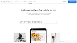 
                            4. Free Website Builder For Your Business - Google My ...