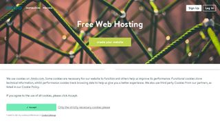 
                            10. Free Website Hosting - Jimdo