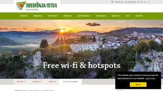 
                            8. Free wi-fi & hotspots | Središnja Istra - Turistička zajednica