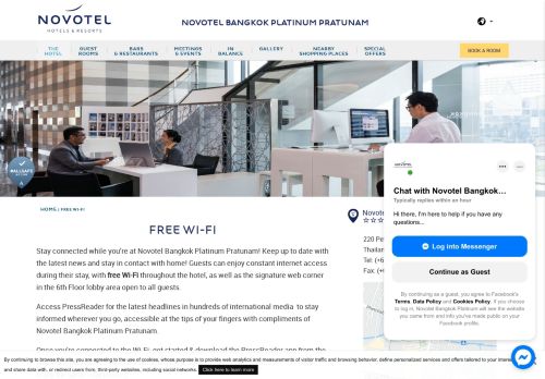 
                            13. Free Wi-Fi | Novotel Bangkok Platinum Pratunam