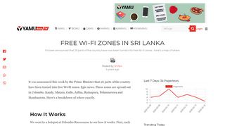 
                            3. Free Wi-Fi Zones In Sri Lanka · YAMU
