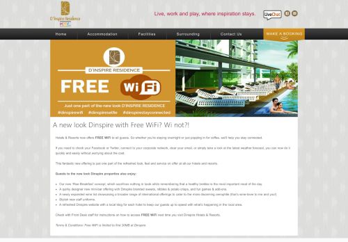 
                            1. Free Wifi for all Guests - KSL Resort
