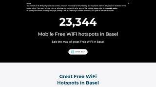 
                            13. ▷ Free WiFi Hotspots in Basel | Wiman