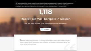 
                            9. ▷ Free WiFi Hotspots in Giessen | Wiman