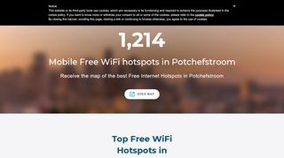 
                            5. ▷ Free WiFi Hotspots in Potchefstroom | Wiman