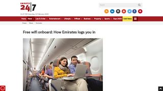 
                            12. Free wifi onboard: How Emirates logs you in - Emirates24|7